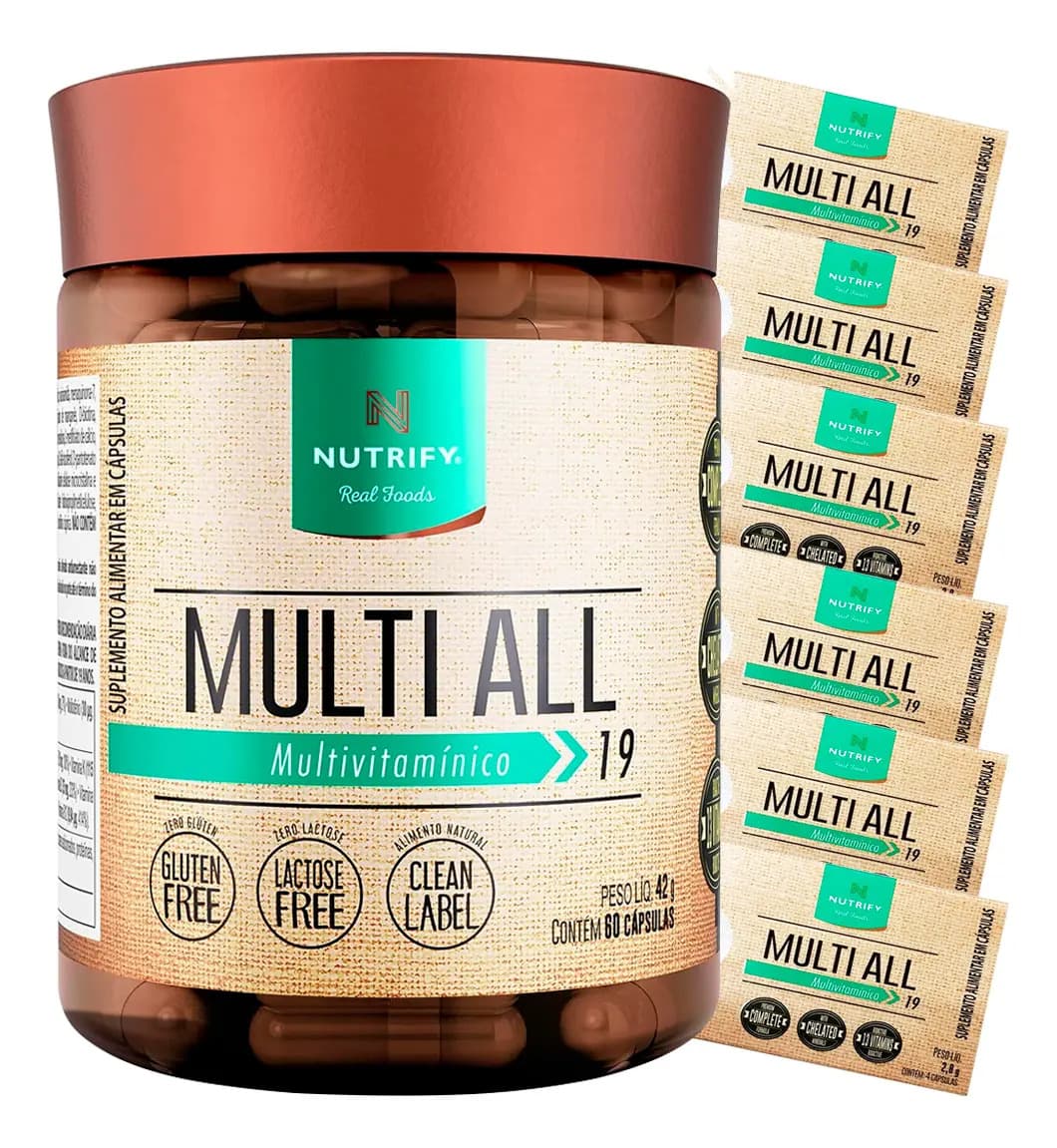 Multi All Nutrify 60 cápsulas