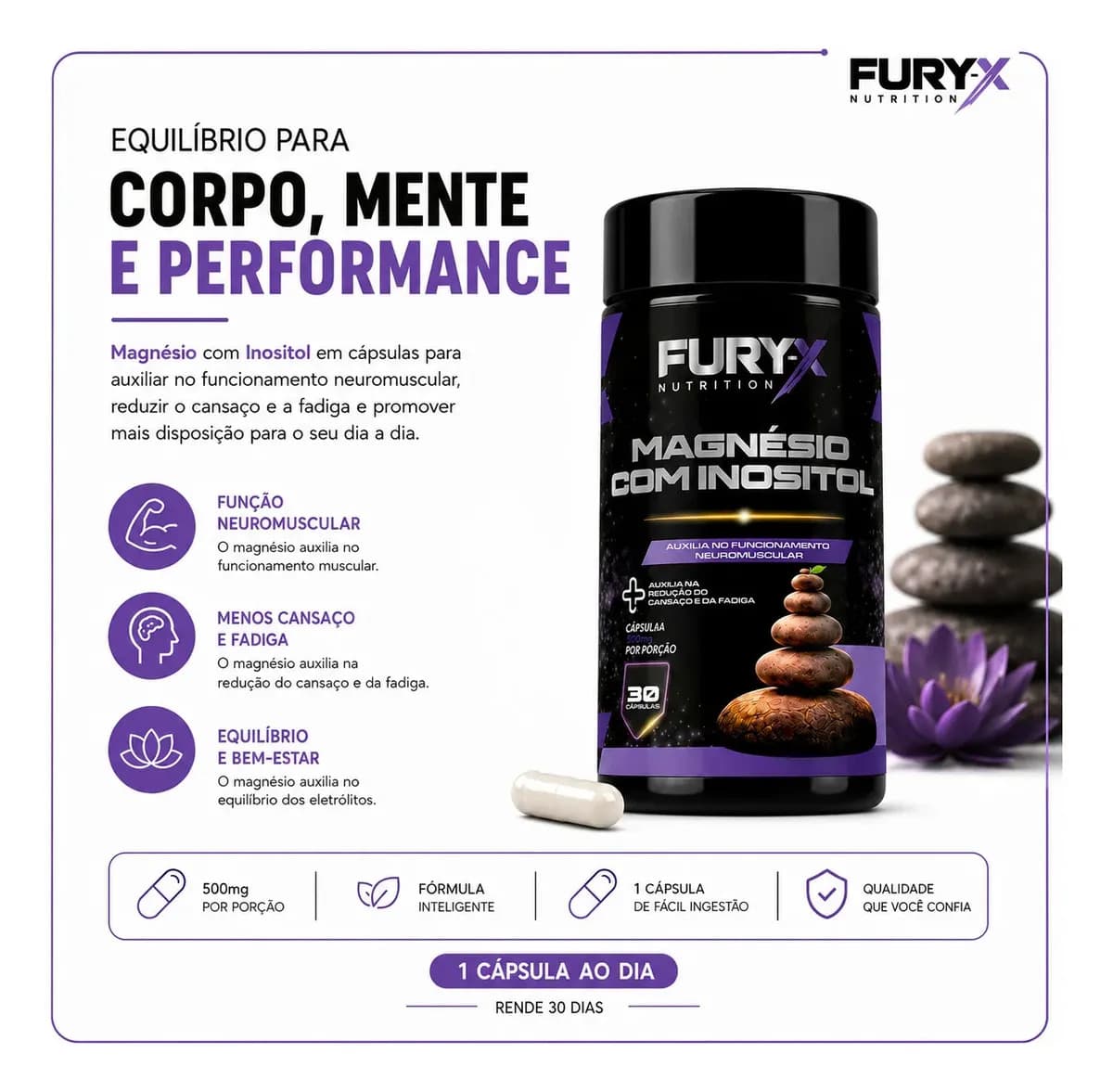 Magnésio Inositol 300g