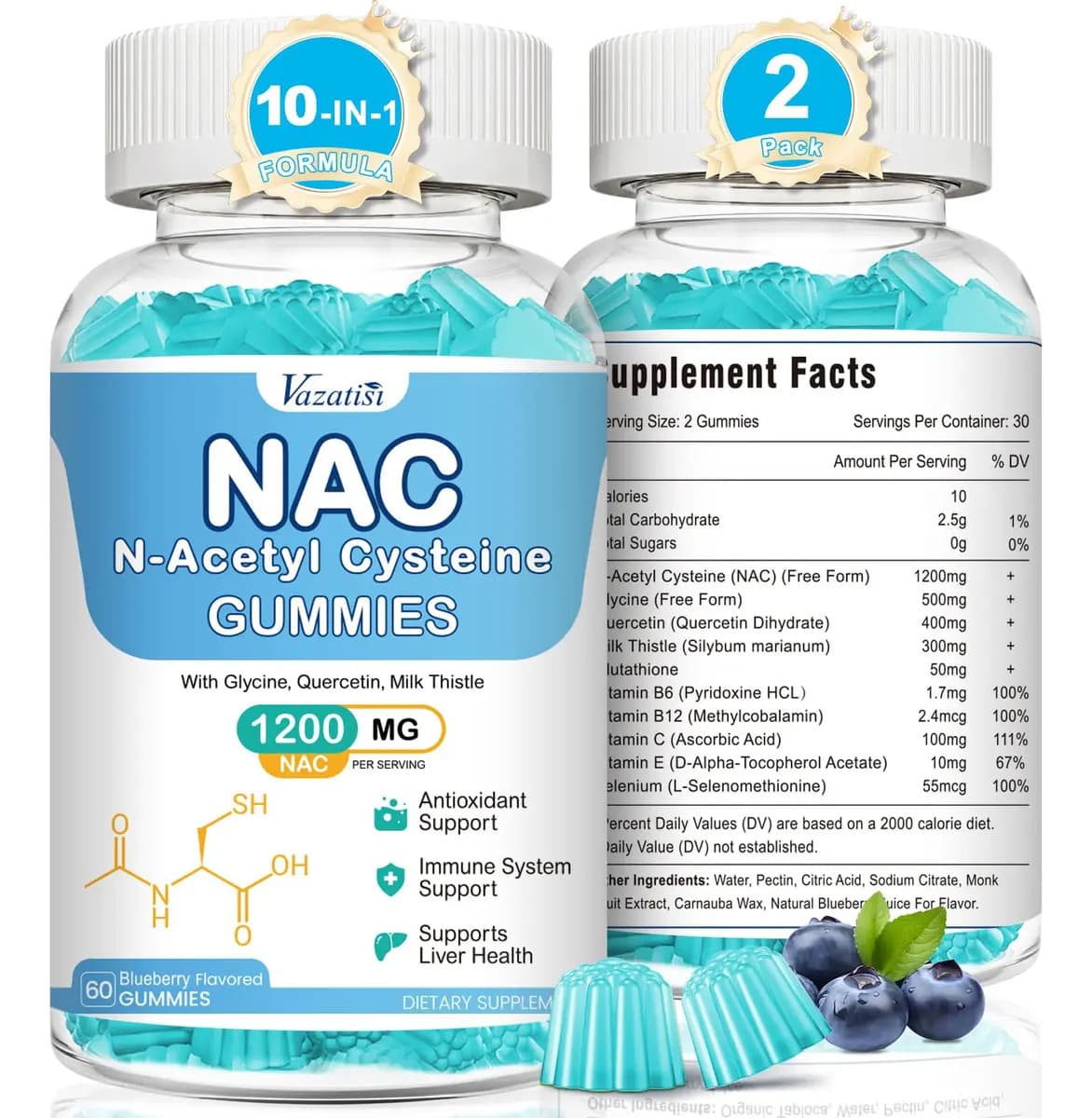 Rapid NAC 60 cápsulas