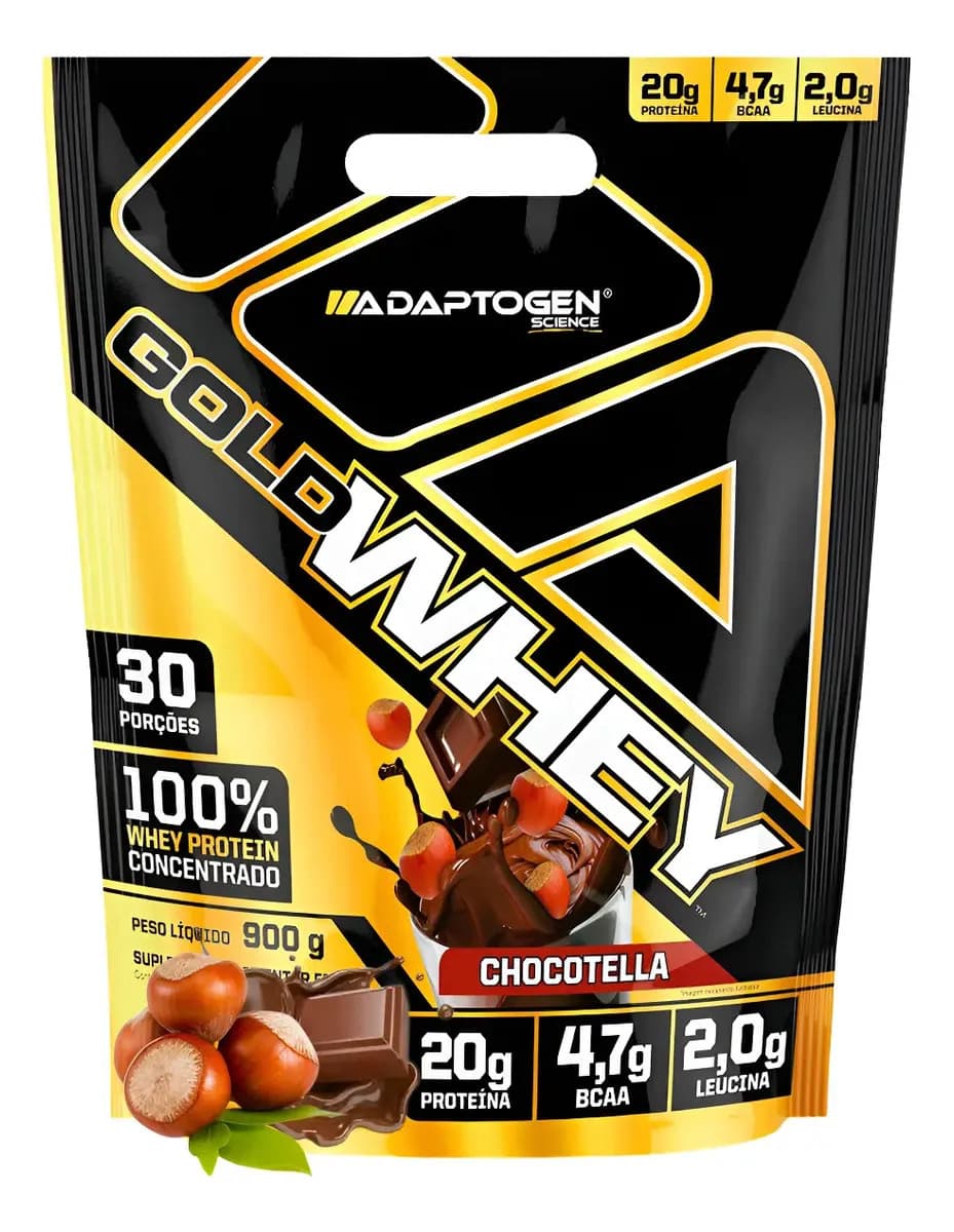 Gold Whey 900g Refil Chocomaltine Adaptogen
