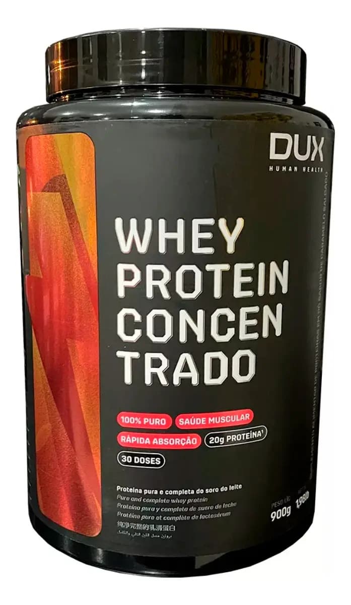 Whey Protein Concentrado 900g Cookies Dux