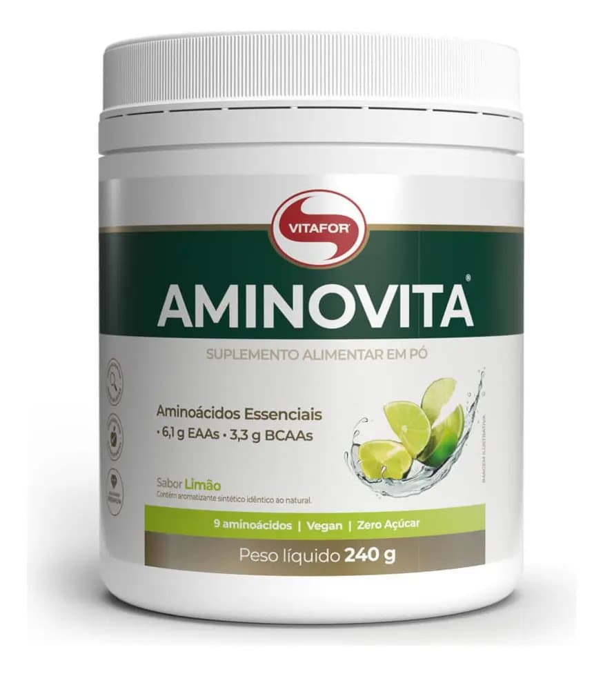 Aminovita 240g Limao Vitafor