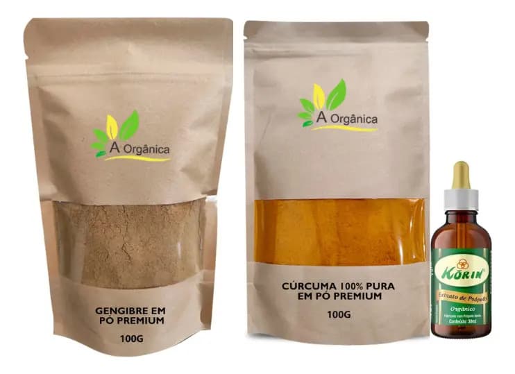 Curcu+ Curcuma, Propolis E Gengibre 30ml União Vegetal