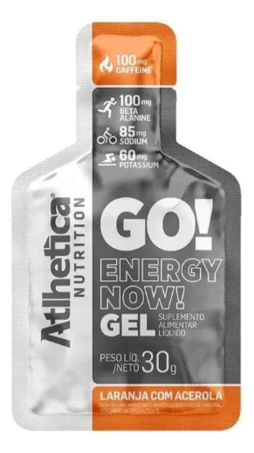 Atl Go Energy Now Gel Laranja C Acerola