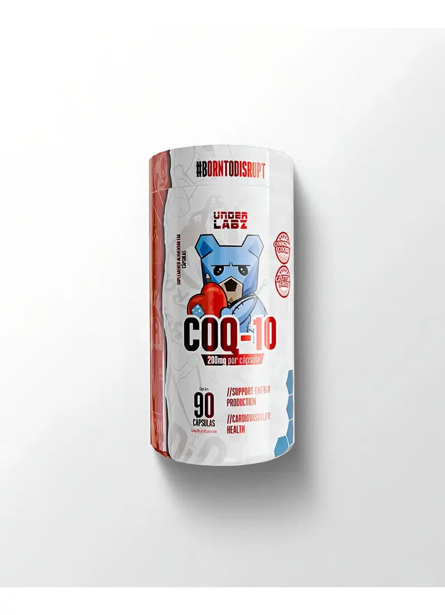 COQ10 High Purity 60 Caps 200mg Under Labz